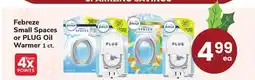 ACME Febreze Small Spaces or PLUG Oil Warmer offer
