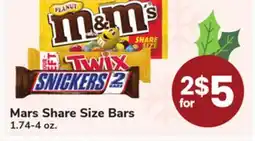 ACME Mars Share Size Bars offer