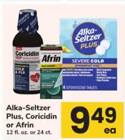 ACME Alka-Seltzer Plus, Coricidin or Afrin offer
