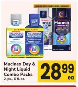 ACME Mucinex Day & Night Liquid Combo Packs offer