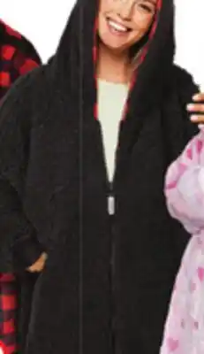 Big 5 Sherpy Unisex Zip-Up Velour Reversible Sherpa Hoodie offer