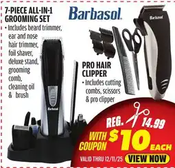Big 5 Barbasol Pro Hair Clipper offer