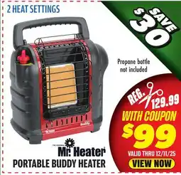 Big 5 Mr. Heater Portable Propane Buddy Heater offer