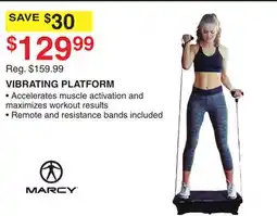 Dunham's Sports VIBRATING PLATFORM offer