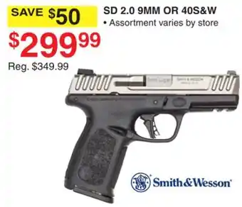 Dunham's Sports SD 2.0 9MM OR 40S & W offer