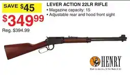 Dunham's Sports LEVER ACTION 22LR RIFLE offer