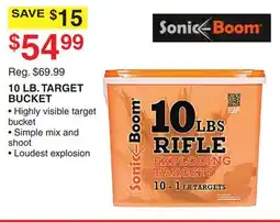 Dunham's Sports 10 LB. TARGET BUCKET offer
