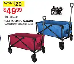 Dunham's Sports FLAT FOLDING WAGON offer