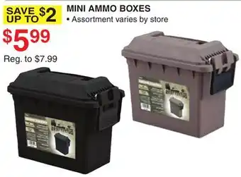 Dunham's Sports MINI AMMO BOXES offer