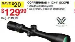 Dunham's Sports COPPERHEAD 4-12X44 SCOPE offer