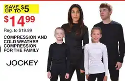 Dunham's Sports COMPRESSION AND COLD WEATHER COMPRESSION FOR THE FAMILY offer