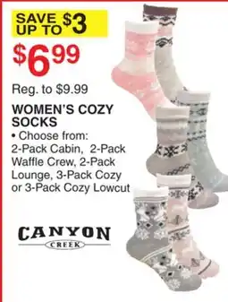 Dunham's Sports WOMEN'S COZY SOCKS offer