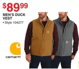 Dunham's Sports MEN'S DUCK VEST offer