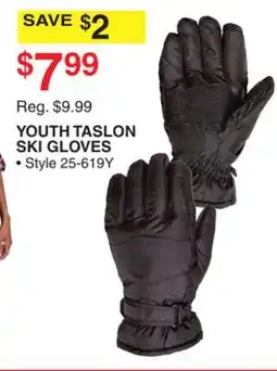 Dunham's Sports YOUTH TASLON SKI GLOVES offer
