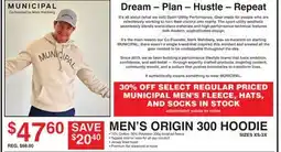 Dunham's Sports MEN'S ORIGIN 300 HOODIE offer