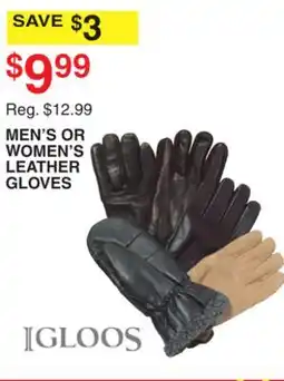 Dunham's Sports MEN'S OR WOMEN'S LEATHER GLOVES offer