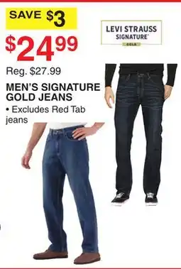 Dunham's Sports MEN'S SIGNATURE GOLD JEANS offer