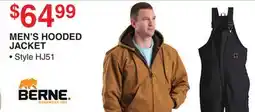 Dunham's Sports MEN'S HOODED JACKET offer
