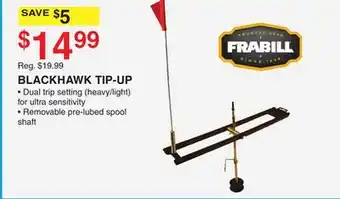 Dunham's Sports BLACKHAWK TIP-UP offer