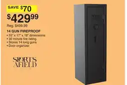 Dunham's Sports 14 GUN FIREPROOF offer