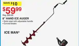 Dunham's Sports 8 HAND ICE AUGER offer