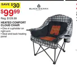 Dunham's Sports BLACK SIERRA HEATED COMFORT CLOUD CHAIR offer