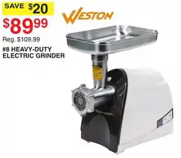 Dunham's Sports 8 HEAVY-DUTY ELECTRIC GRINDER offer