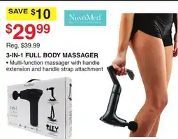 Dunham's Sports 3-IN-1 FULL BODY MASSAGER offer