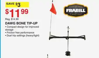 Dunham's Sports DAWG BONE TIP-UP offer