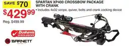 Dunham's Sports SPARTAN XP400 CROSSBOW PACKAGE WITH CRANK offer
