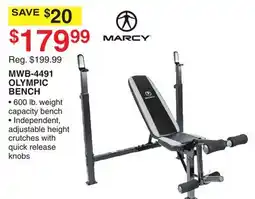 Dunham's Sports MWB-4491 OLYMPIC BENCH offer