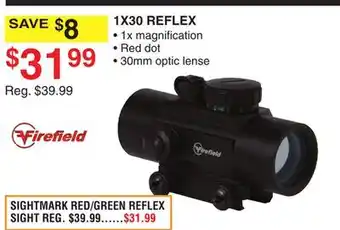 Dunham's Sports 1X30 RED/GREEN REFLEX SIGHT offer