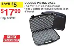 Dunham's Sports DOUBLE PISTOL CASE offer