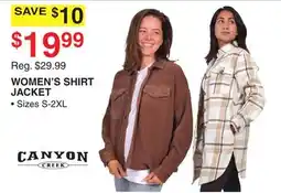 Dunham's Sports WOMEN'S SHIRT JACKET offer