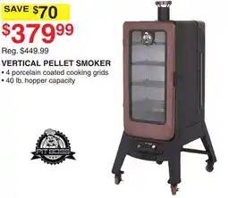 Dunham's Sports VERTICAL PELLET SMOKER offer