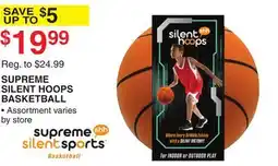 Dunham's Sports SUPREME SILENT HOOPS BASKETBALL offer