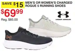 Dunham's Sports MEN'S OR WOMEN'S CHARGED ROGUE 5 RUNNING SHOES offer