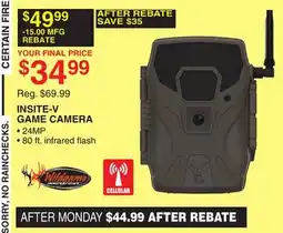 Dunham's Sports INSITE-V GAME CAMERA offer