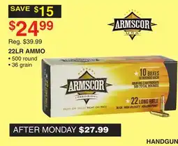 Dunham's Sports 22LR AMMO offer