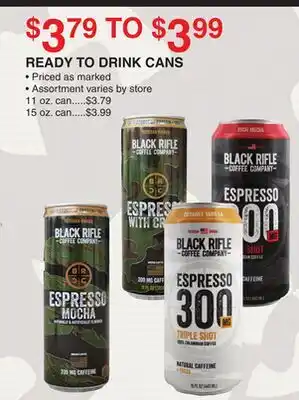 Dunham's Sports READY TO DRINK CANS offer