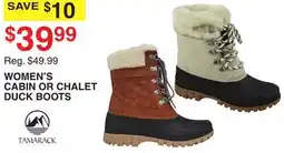 Dunham's Sports WOMEN'S CABIN OR CHALET DUCK BOOTS offer