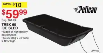 Dunham's Sports TREK 60 ICE SLED offer