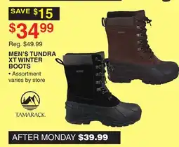 Dunham's Sports MEN'S TUNDRA XT WINTER BOOTS offer