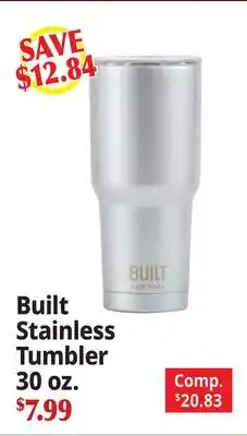 Ocean State Job Lot Built Stainless Tumbler 30 oz offer