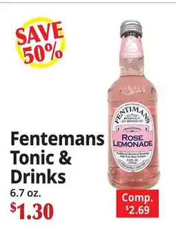 Ocean State Job Lot Fentemans Tonic & Drinks offer