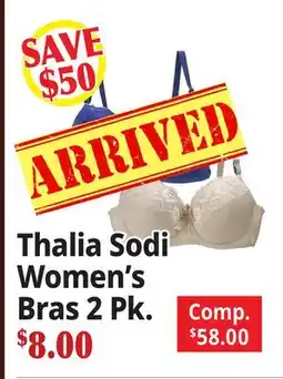 Ocean State Job Lot Thalia Sodi Women's Bras 2 Pk offer