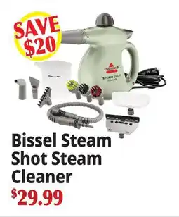 Ocean State Job Lot Bissel Steam Shot Steam Cleaner offer