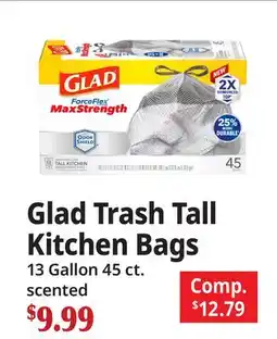 Ocean State Job Lot Glad Trash Tall Kitchen Bags offer