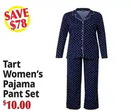 Ocean State Job Lot Tart Women's Pajama Pant Set offer
