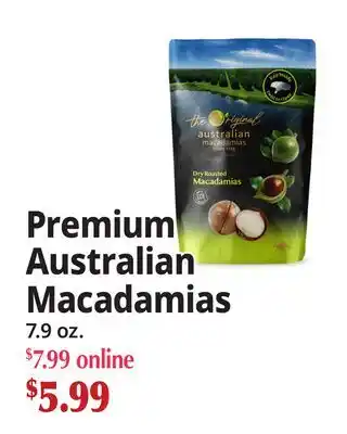 Ocean State Job Lot Premium Australian Macadamias offer